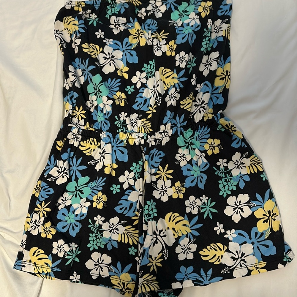 Forever21 Hawaiian Romper Shorts